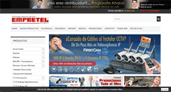 Desktop Screenshot of empretel.com.mx